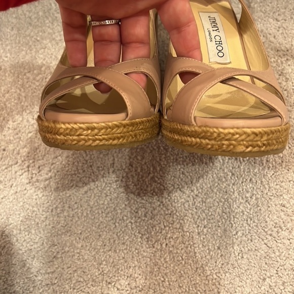 COPY - Jimmy choo wedge in like NEW excellent condition 💯 authentic - Picture 9 of 12